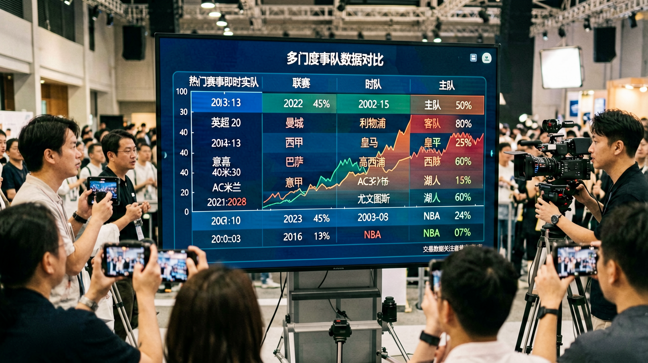 多维度的球队实力数据对比